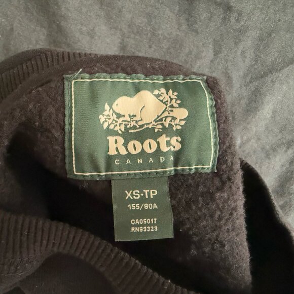 Roots Women's Cooper Crew Sweater - Black - XS - Picture 3 of 3